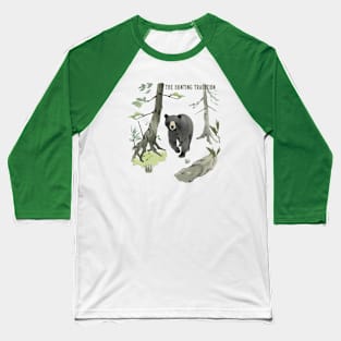 The Hunting Tradition - Bear with no shadows Baseball T-Shirt